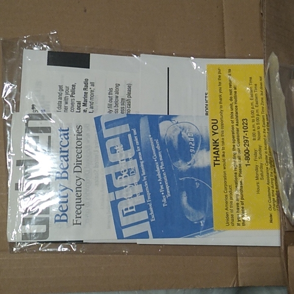 New Vintage Uniden Bearcat 350A 50 Channel Mobile Base Scanner - Picture 9 of 10